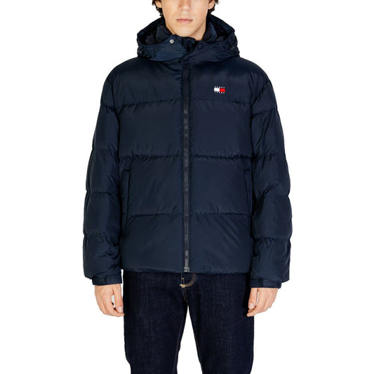 Tommy Hilfiger Jeans Blue Recycled Polyester Jackets & Coat