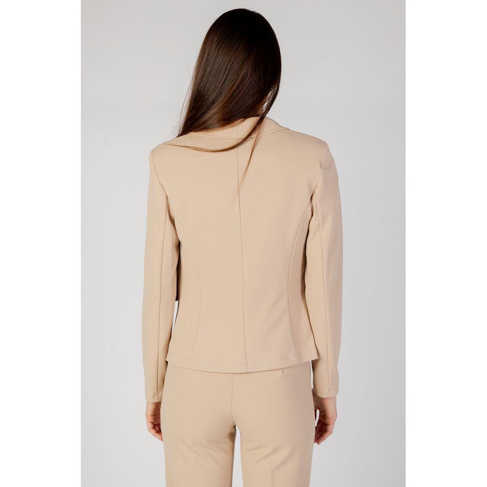 Rinascimento Beige Polyester Suits & Blazer Rinascimento Light Gray