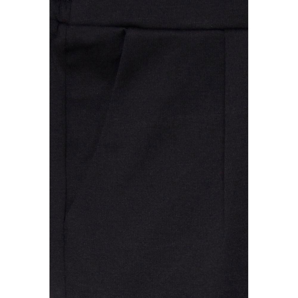 ICHI Black Polyester Skirt ICHI Black
