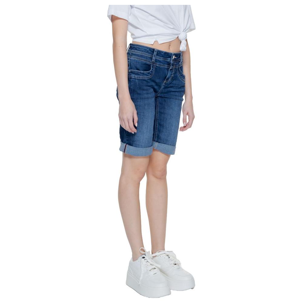 Street One Blue Cotton Short Street One Gray