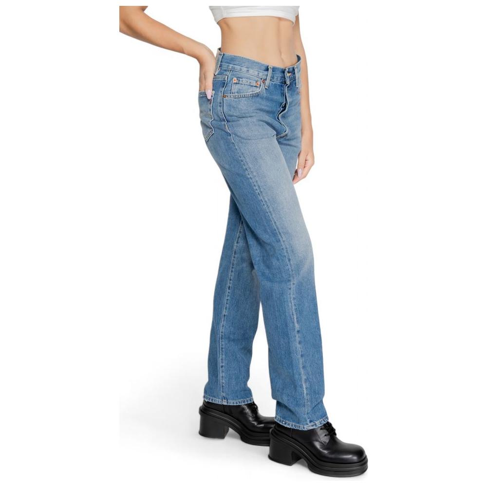 Replay Blue Cotton Jeans & Pant Replay Slate Gray