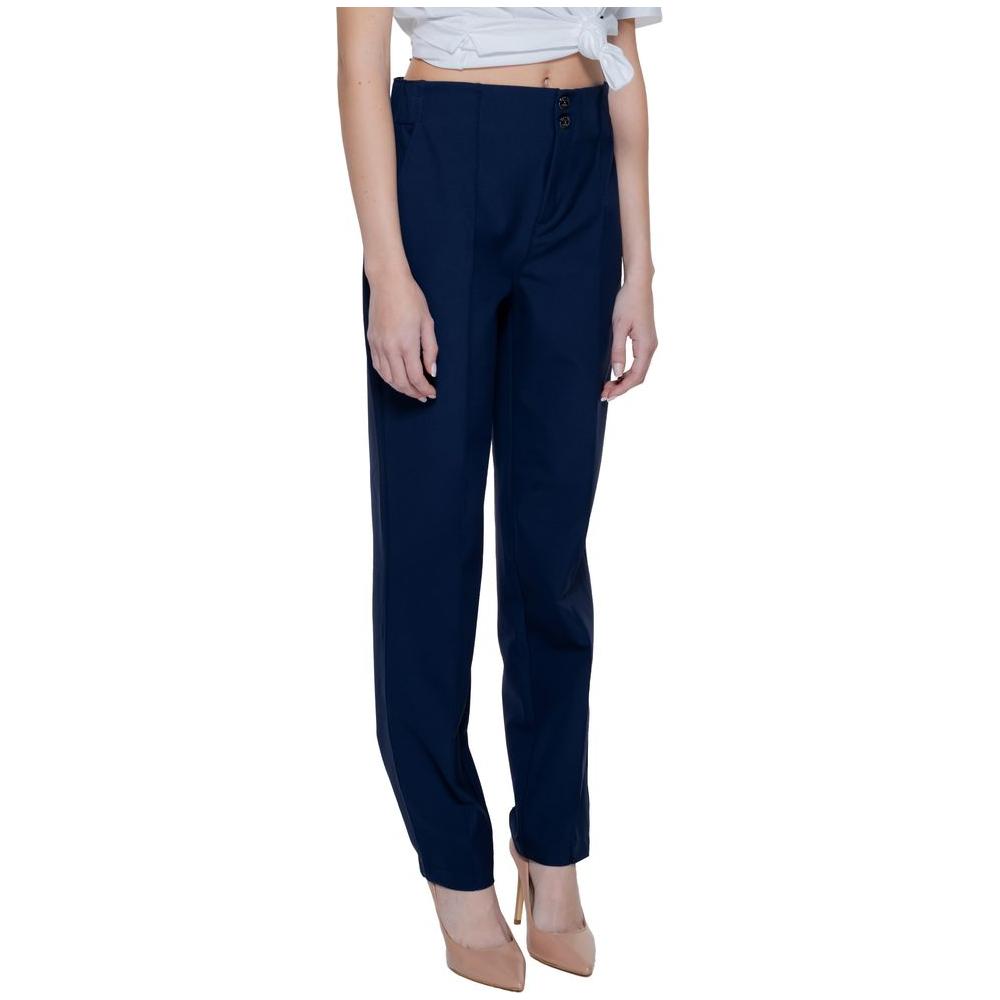 Street One Blue Polyamide Jeans & Pant Street One Black
