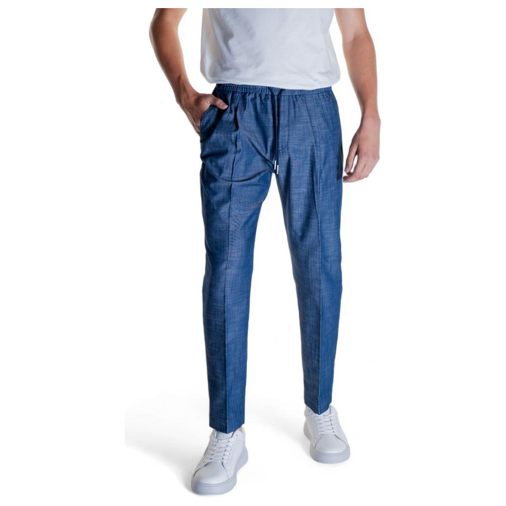 Antony Morato Blue Cotton Jeans & Pant