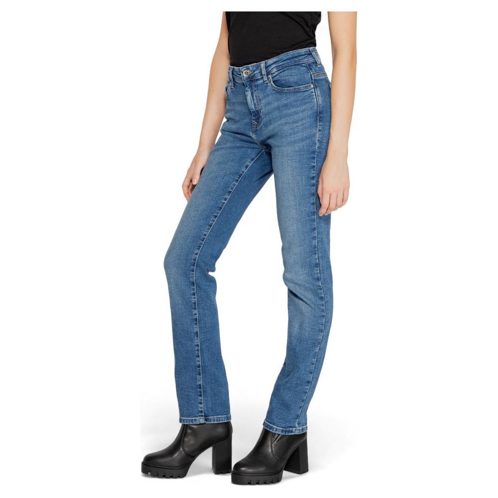Only Blue Cotton Jeans & Pant Only Dim Gray