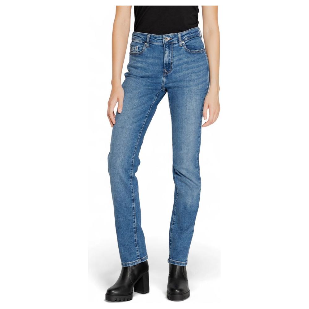 Only Blue Cotton Jeans & Pant Only Slate Gray