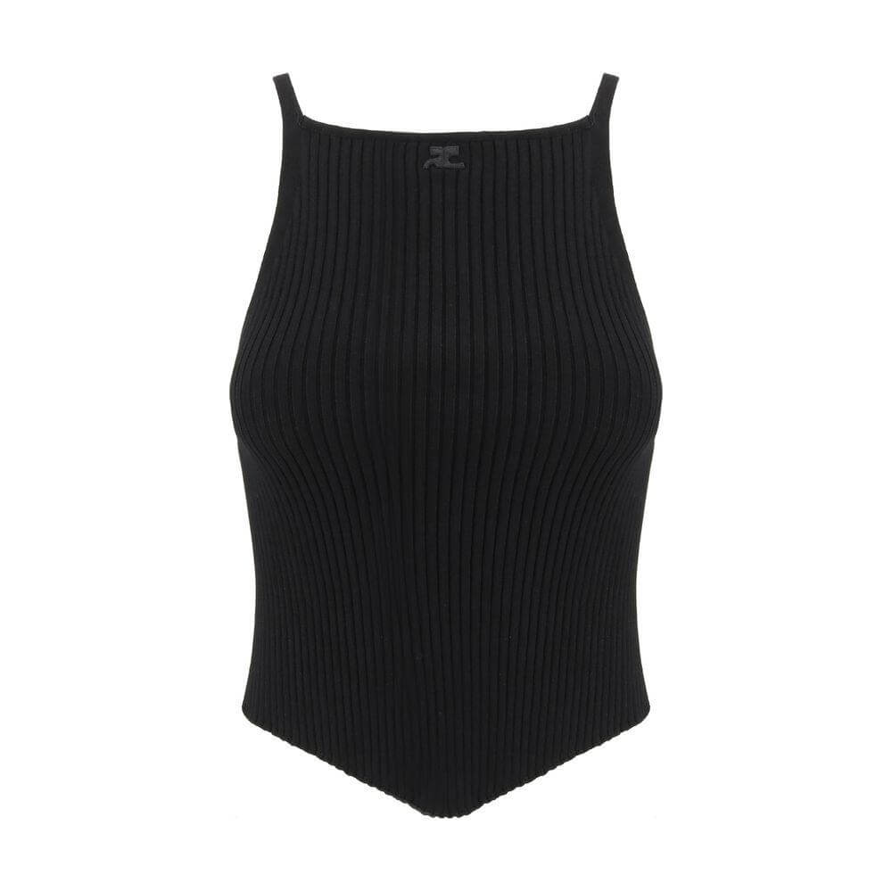 Courrėges Top Courrėges Black