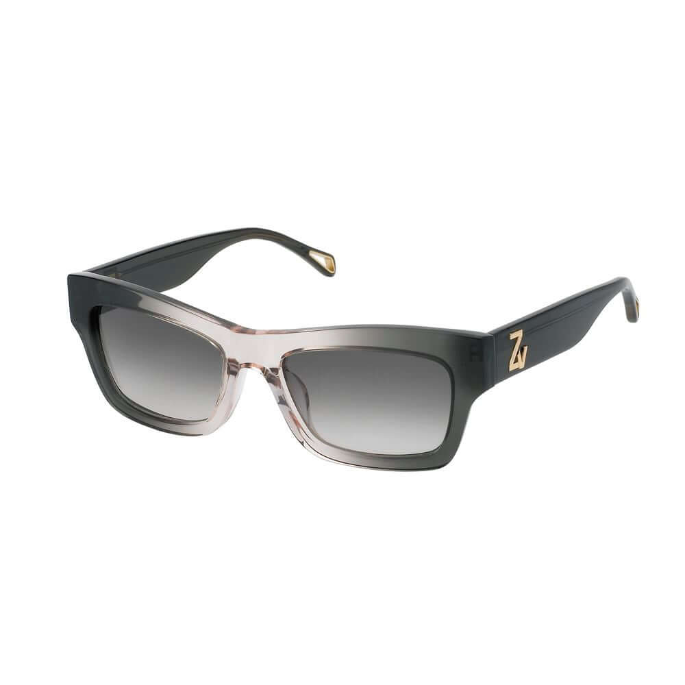 Zadig & Voltaire Multicolor Acetate Sunglasses Zadig & Voltaire Dim Gray