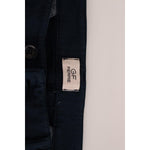 GF Ferre Blue Stretch Straight Fit Pants Chinos