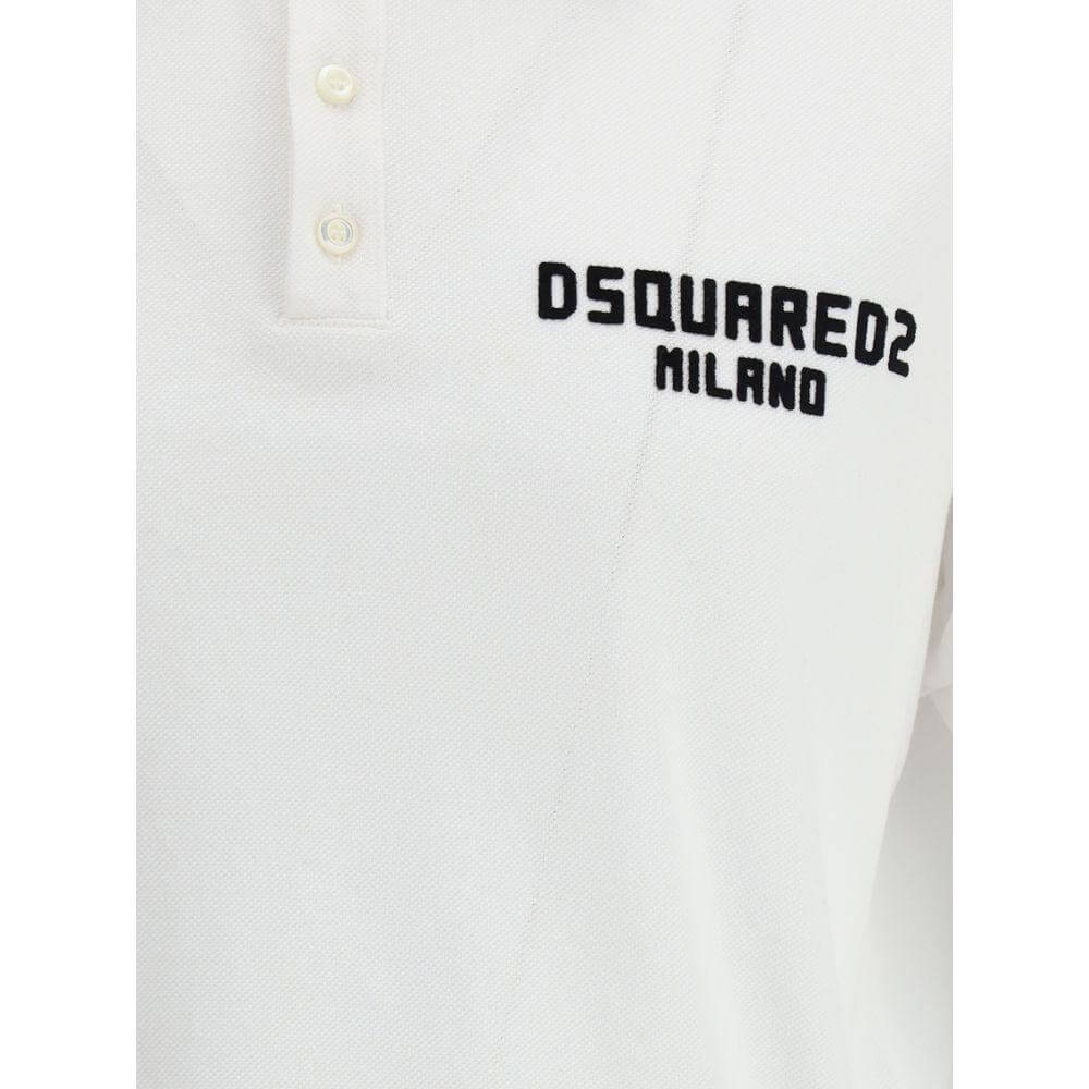 Dsquared² Tennis Polo Shirt DS-S74GL0086S22743961X-XXL