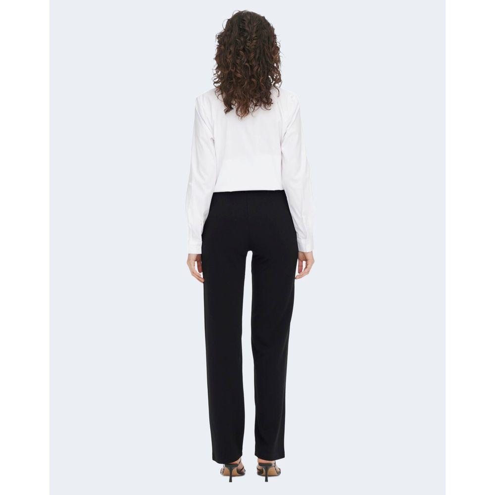 Jacqueline De Yong Black Elastane Jeans & Pant Jacqueline De Yong Lavender