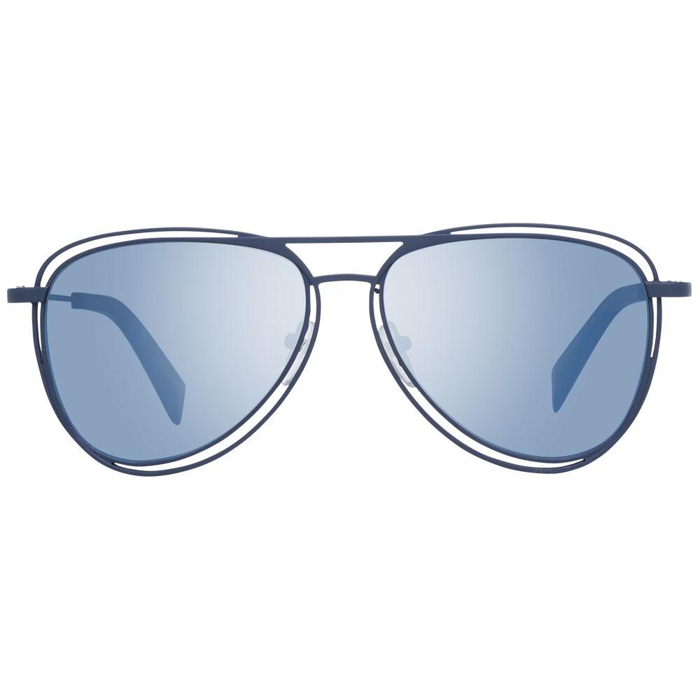 Yohji Yamamoto Blue Men Sunglasses