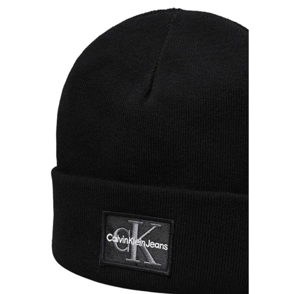 Calvin Klein Jeans Black Cotton Cap (Baseball Hat)