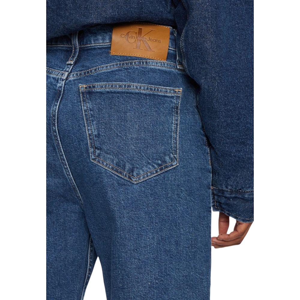 Calvin Klein Jeans Blue Cotton Jeans & Pant Calvin Klein Jeans Dark Slate Gray