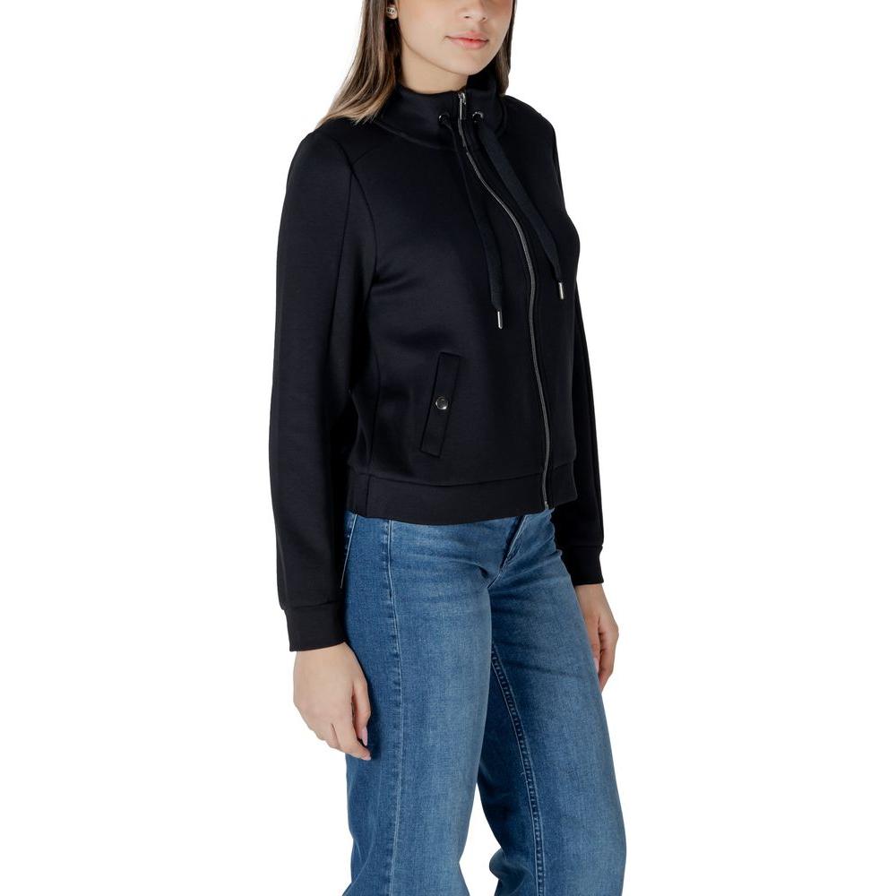 Street One Black Cotton Sweater Street One Dark Slate Gray