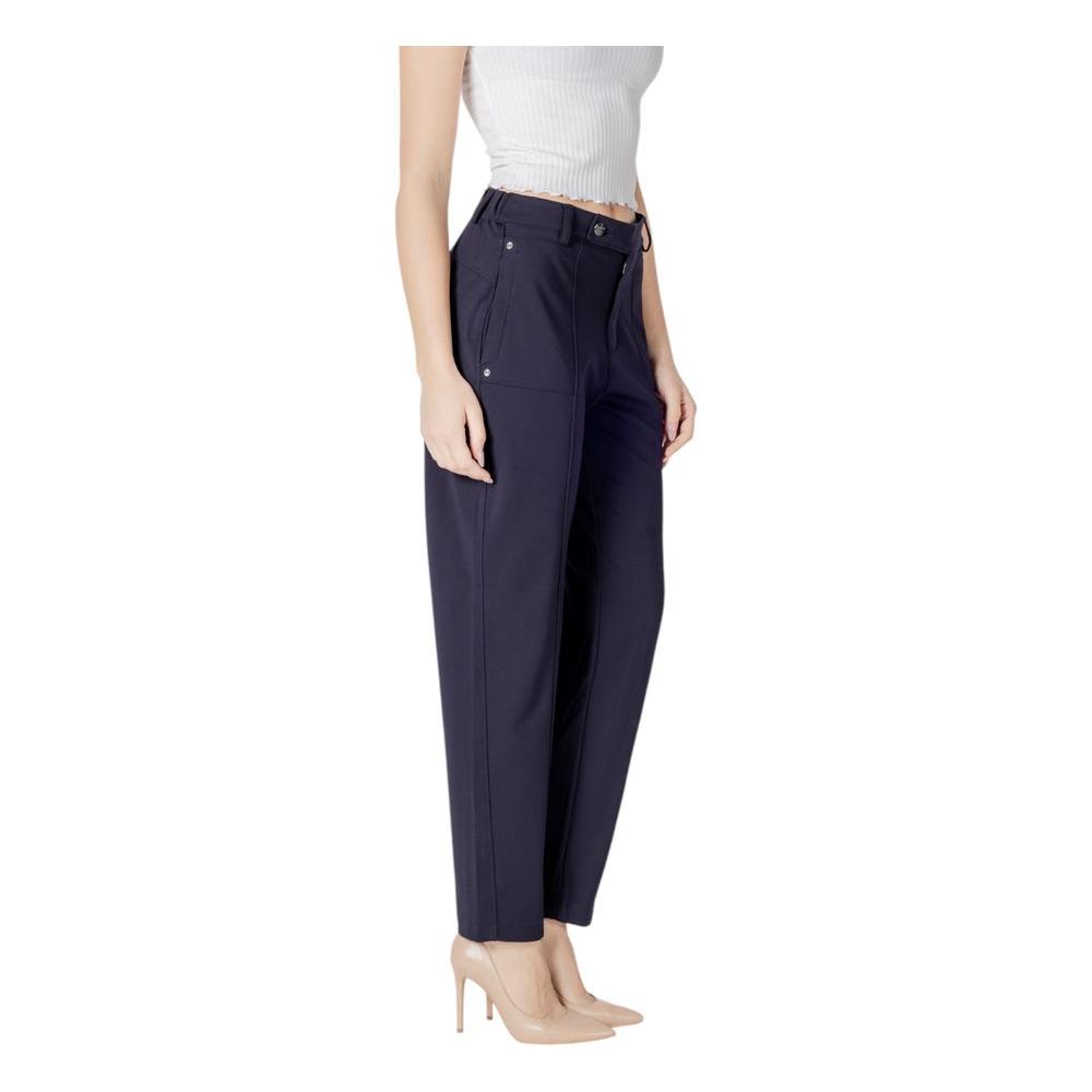 Street One Blue Viscose Jeans & Pant