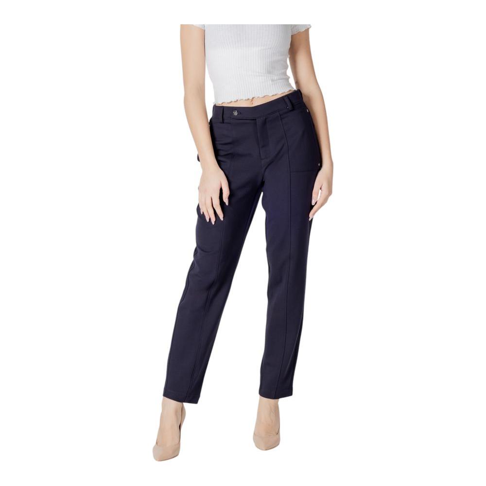 Street One Blue Viscose Jeans & Pant