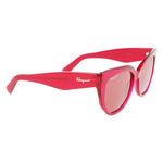 Ferragamo Red Acetate Sunglasses FESF1061S613AC