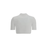 Courrèges Cropped Polo Shirt CO-125MPO046FI00010001-M