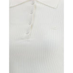 Courrèges Cropped Polo Shirt CO-125MPO046FI00010001-M
