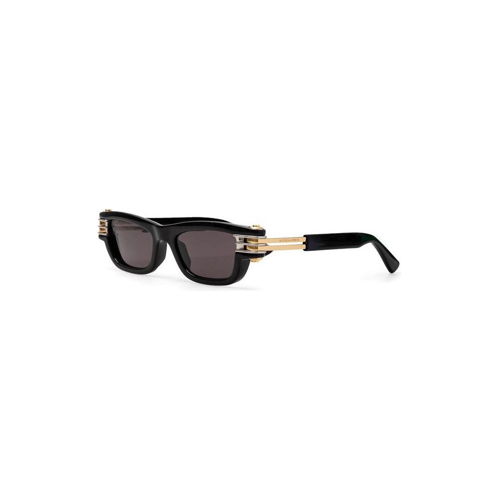 Bottega Veneta Black Acetate Sunglasses Bottega Veneta Dark Slate Gray