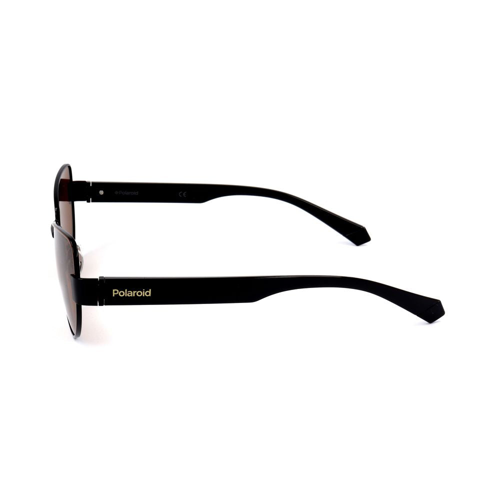 Polaroid Black Polycarbonate Sunglasses POPLD6122SR60AC