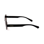 Polaroid Black Polycarbonate Sunglasses POPLD6122SR60AC