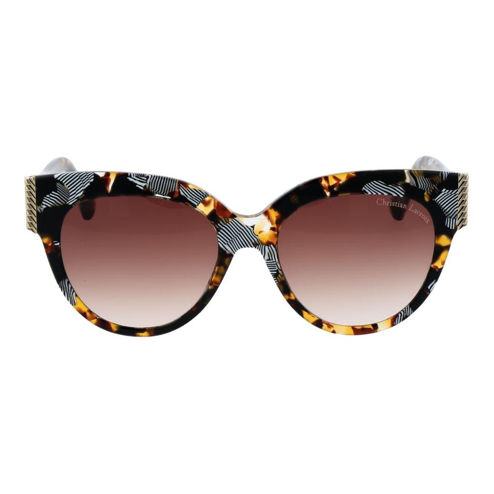 Christian Lacroix Black Women Sunglasses Christian Lacroix Dim Gray
