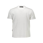 Plein Sport White Cotton Men T-Shirt PL-37298-S