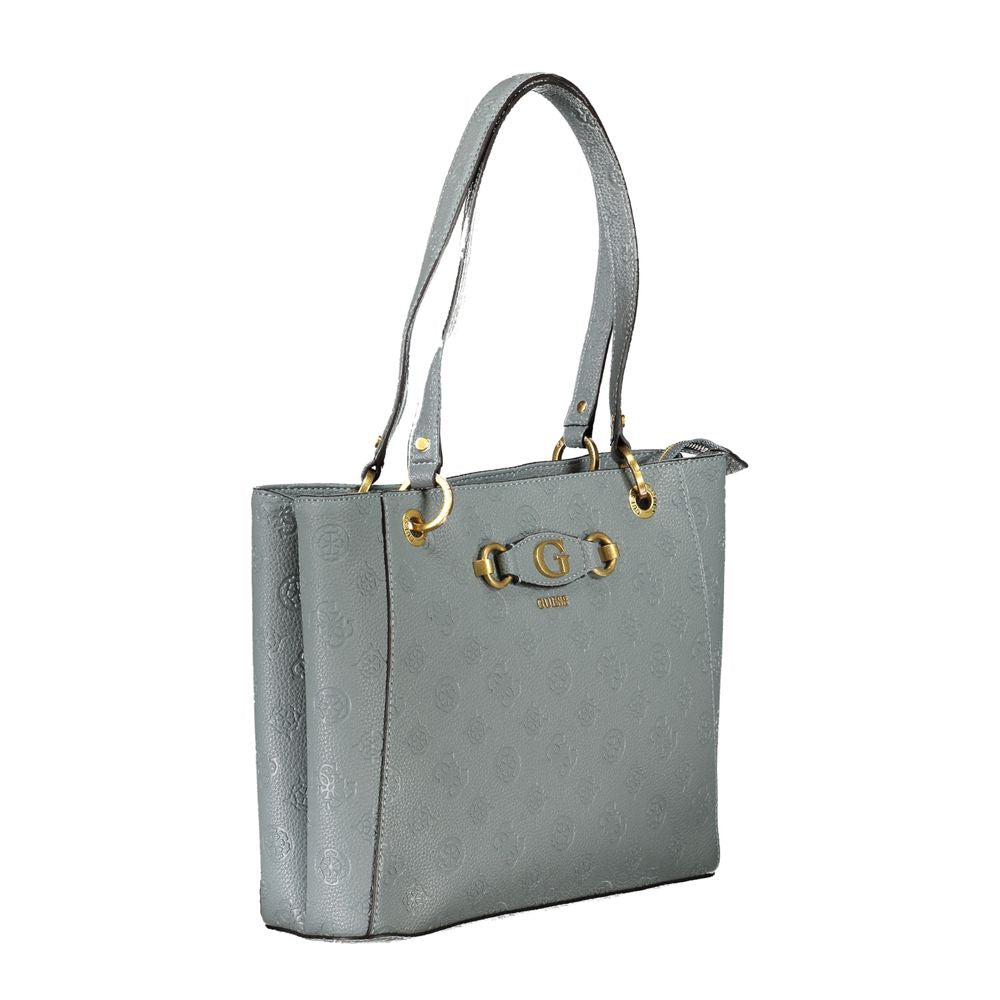 Guess Jeans Light Blue Polyethylene Women Handbag