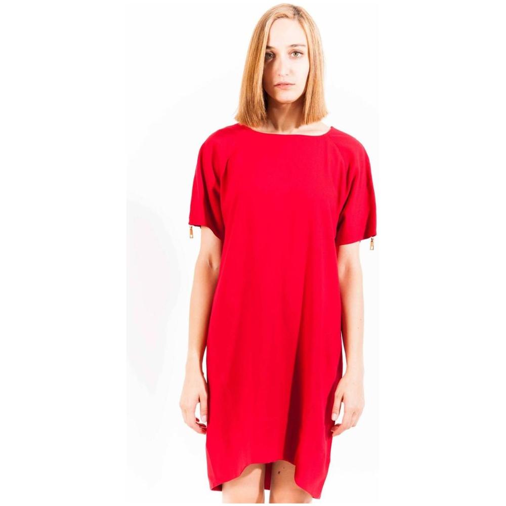 Love Moschino "Red Viscose Women Dress"