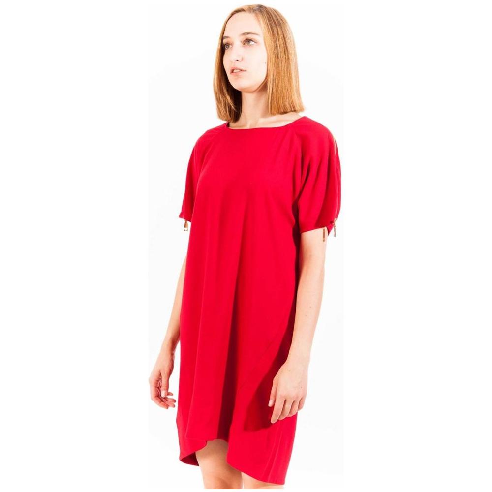 Love Moschino "Red Viscose Women Dress"