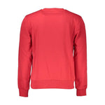Cavalli Class Red Cotton Men Sweater CA-21288-S