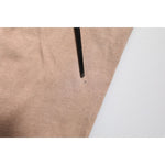 Dolce & Gabbana Beige Tie Dye Logo Print Cropped T-shirt