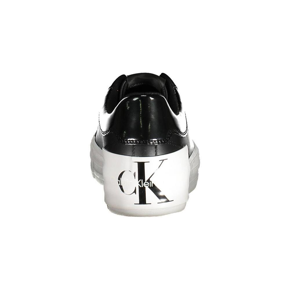Calvin Klein Black Polyester Sneaker