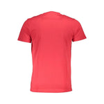 Cavalli Class Red Cotton Men T-Shirt CA-36868-XL