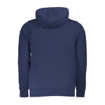 Norway 1963 Blue Cotton Men's Hooded Sweater