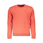Napapijri Red Cotton Men Sweater NA-25304-S