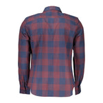 North Sails Red Cotton Men Shirt NO-23729-L