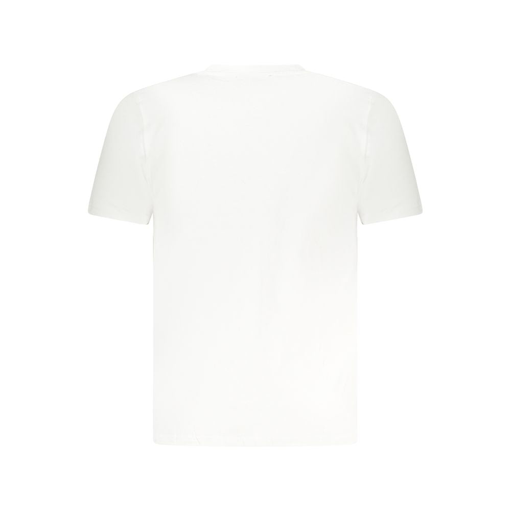 Cavalli Class White Cotton T-Shirt