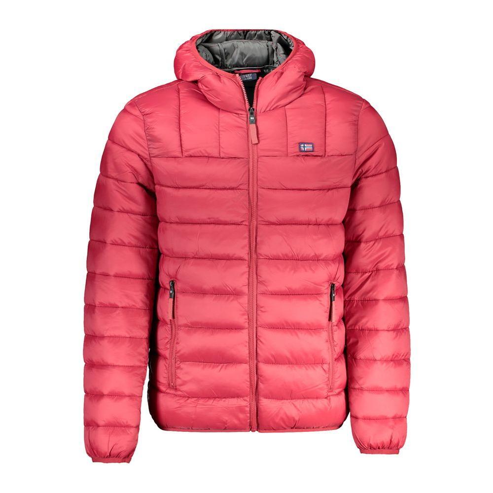 Norway 1963 Red Polyamide Jacket NO-32268-M