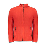 Norway 1963 Red Polyester Men Sweater NO-31936-L