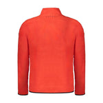 Norway 1963 Red Polyester Men Sweater NO-31936-L
