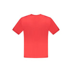 North Sails Red Cotton Men T-Shirt NO-33768-S