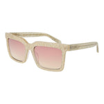 GCDS Gold Unisex Sunglasses