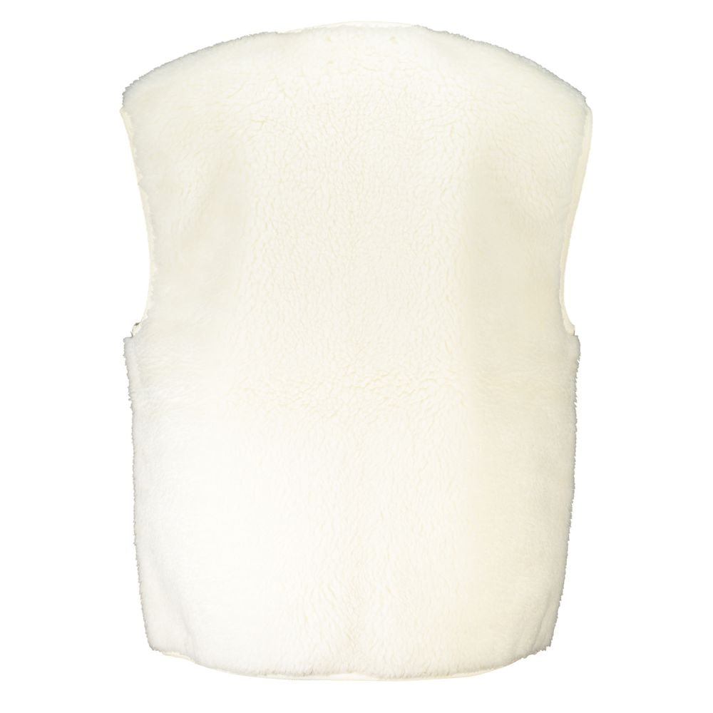 Calvin Klein White Polyester Jackets & Coat CA-25237-XS