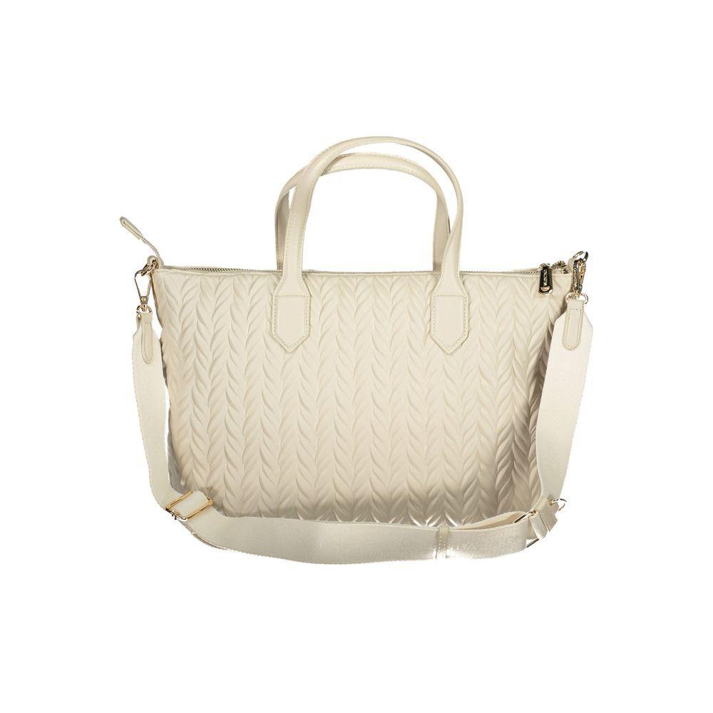 Mario Valentino White Polyethylene Handbag VA-21559