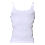 Dolce & Gabbana White Sleeveless Round Neck Men Tank T-shirt