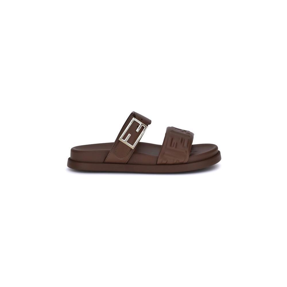 Fendi Logoed Sandals