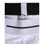 Dolce & Gabbana White Cotton Stretch Regular Boxer Underwear BIK1738-4