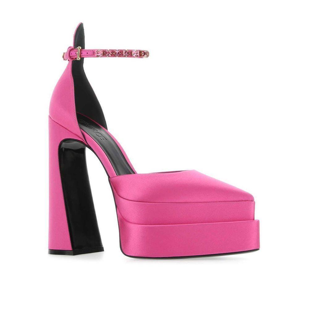 Versace Silk Satin Pumps